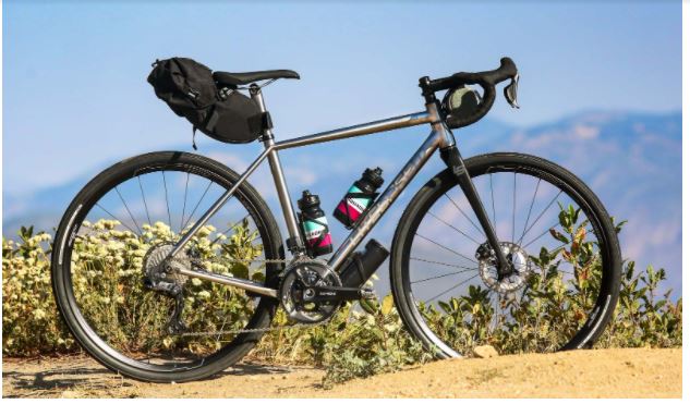 Lightspeed Ti Gravel Bike.