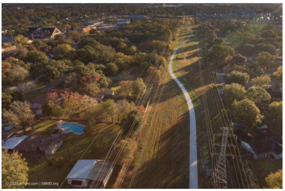 – Bike & Hike Trail, West Spring Branch to Downtown –