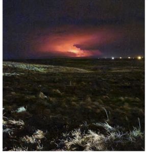 Iceland Volcano Erupts Near Reykjavik Airport