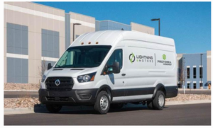 Lightning E-Motors Partners Vans