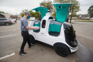 Domino’s Pizza Delivers By Bot In Houston