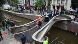 World’s 1st 3D-Printed Steel Bridge In Amsterdam