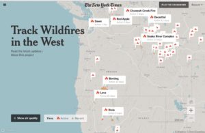 Track The Wildfires & Heat