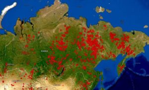 Russian Wildfires Larger  Than                                               All Others In The World