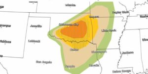 Severe Storms In Tornado Alley