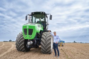 World’s First Totally Green Tractor.