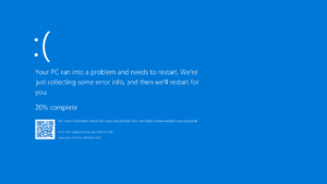 Blue Screen Of Death Is Back