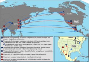 Fentanyl Drug Flow Into The U.S.