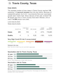 – Vaccination Travis County –