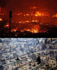 Boulder CO High Wind Wildfires