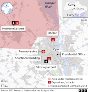 Kyiv Braces For Russian Advances