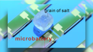 Smallest Battery, A Grain Of Salt