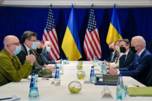 Biden Meets Top Ukrainian Officials In Poland