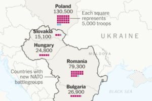 Where NATO Is Ramping Up New Troops & Equipment (nyt$)