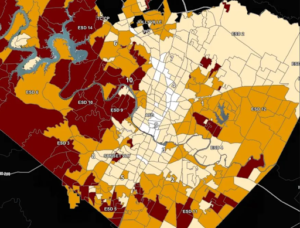 Enter Your Austin Address, Find Your Wildfire Risk^