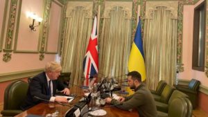 Boris Johnson Travels To Ukraine