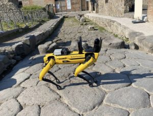 4-Leg Bot Employed To Patrol Pompeii