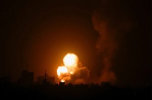 Israel Strikes Targets In Gaza