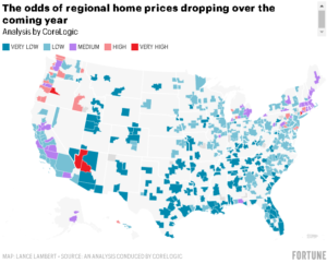 Odds Your Home Value Will Drop Over Coming Year