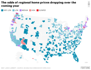 Odds Your Home Value Will Decrease In One Year