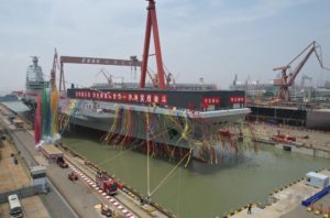 China Launches Third Aircraft Carrier Named Fujian