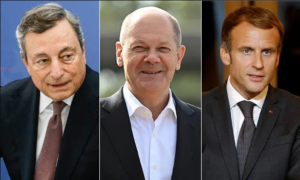 Scholz, Macron & Draghi Ukraine Visit