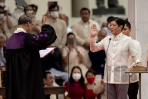 Ferdinand Marcos Jr. Takes Oath As Philippine President