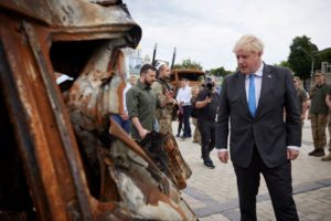 UK PM Boris Johnson’s Visit To Ukraine