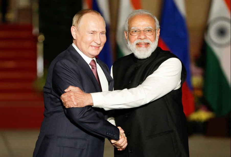 This Photo Says It All, India Finances Russia’s War Long Term