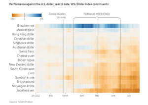 What A Strong USD Means To The World (& audio; wsj$)