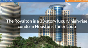 West Side Houston Luxury Condos Evacuated Long