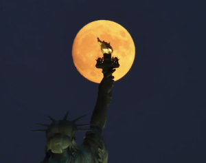 Last 2022 Supermoon Full Moon Tonight Thursday Aug 11