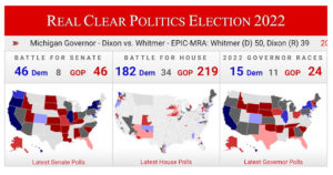 Senate, House, And Governor Battles