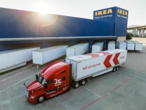 Ikea Begins Self-Driving Trucks In Texas