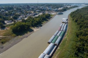 Mississippi River Runs Out Of Water, Lowest On Record, Stops Barges