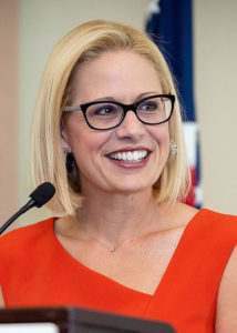 U.S. SENATE DISRUPTION – KYRSTEN SINEMA QUITS DEMS