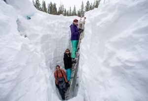 52 Feet Of Lake Tahoe Snow