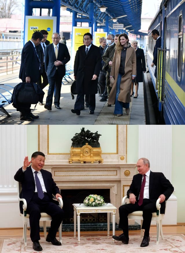 Japan, China Push Opposing Visions In Top-Level Visits