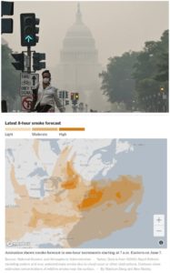 Canadian Wildfires Darken U.S. Skies & Air Quality