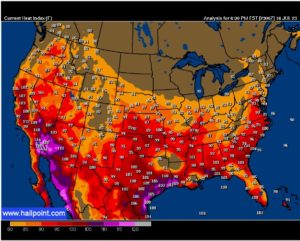 “Heat Storm” Sweeps U.S.,