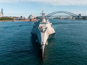 U.S. Commissions First-Ever Navy Ship In A Foreign Port – Austrailia