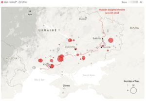 July 05 – Ukraine War Fire Tracker In Real Time, Any Time Any Day