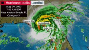 Idalia Makes Landfall, On To Georgia