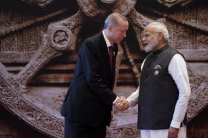 Turkey’s Erdogan Opposes India-Middle East Transport Corridor