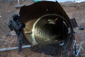 Israel says it has found a large Hamas tunnel