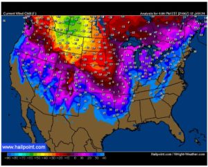 Live freeze map