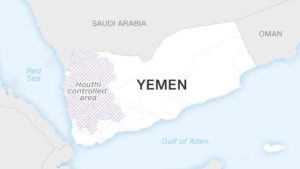 Houthi missile hits U.S. owned vessel off Yemen