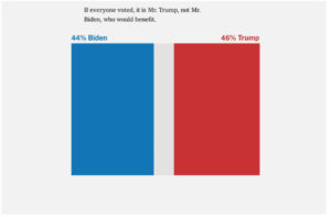 NYTimes: If everyone voted, Trump not Biden would benefit – great graphics