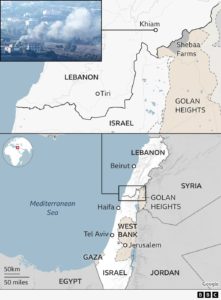 Israel & Hezbollah exchange heavy fire