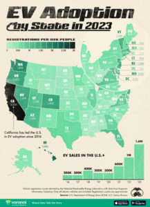 State-level electric vehicle adoption